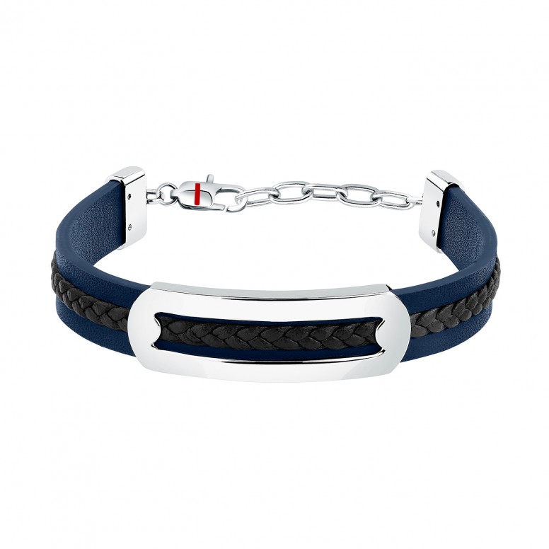 Bandy Blue and Black Bracelet