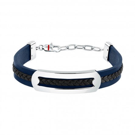 Bandy Blue and Black Bracelet