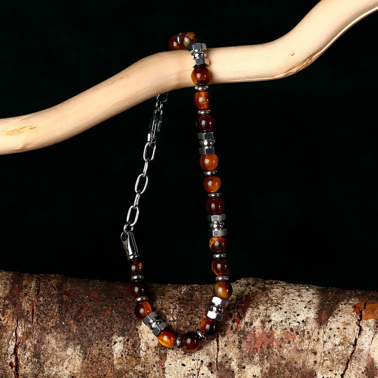 Pulseira Basic Castanha