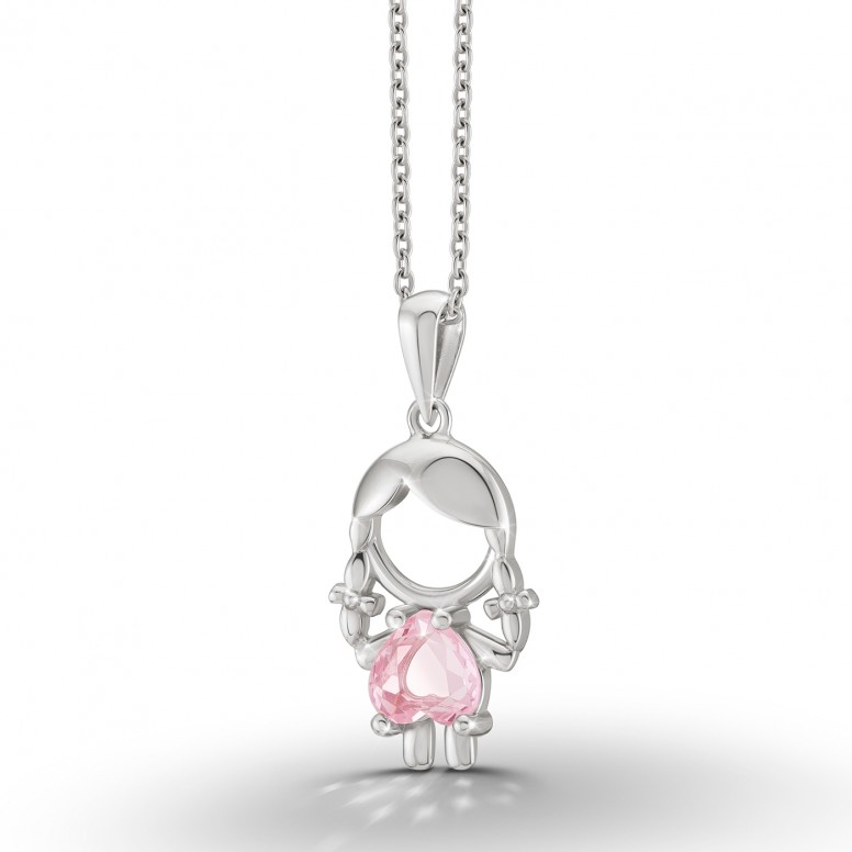 Collar Mum Girl Pink
