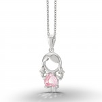Collar Mum Girl Pink
