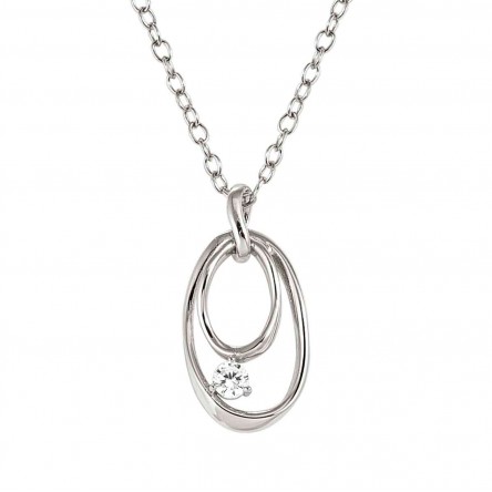 My Rebel Art Necklace Silver