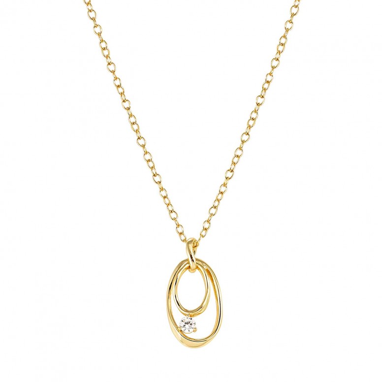 My Rebel Art Necklace Golden