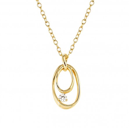My Rebel Art Necklace Golden