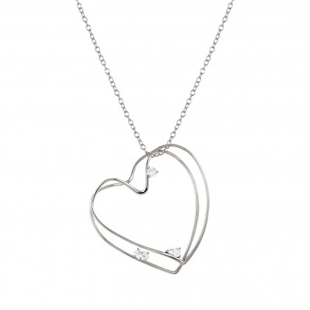 My Rebel Art Necklace Silver