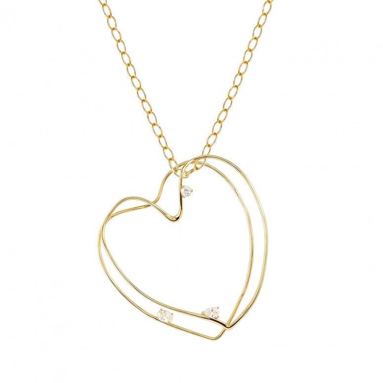 My Rebel Art Necklace Golden