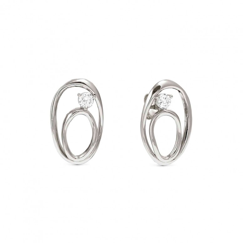 My Rebel Art Earrings Silver
