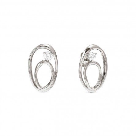 My Rebel Art Earrings Silver