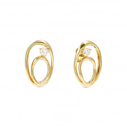 My Rebel Art Earrings Golden