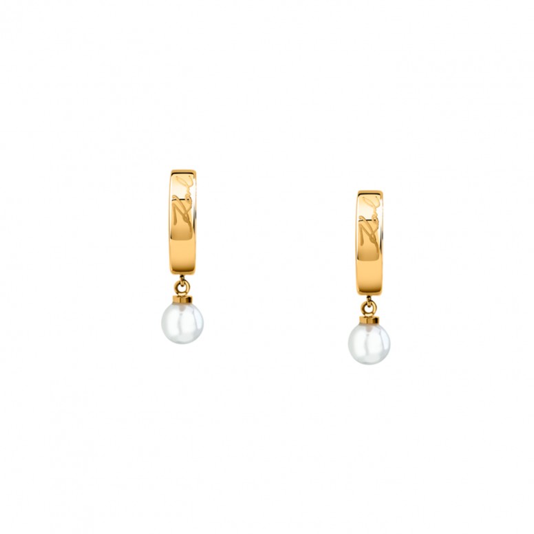 Aros Shell Pearl Dorados