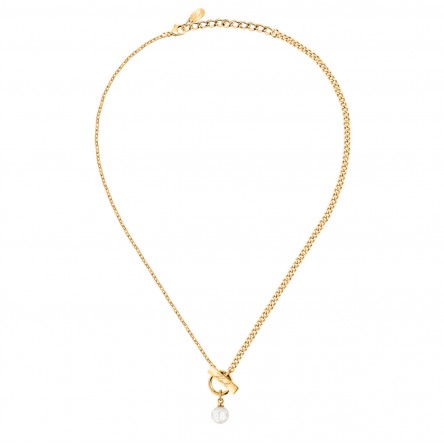 Colar Shell Pearl Dourado