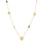 Collar Fun Shell & Stones Dorado II