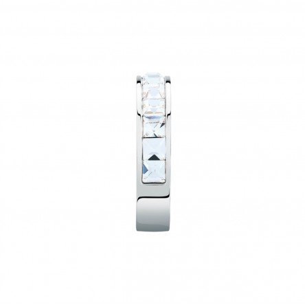 Crystals Silver Ring