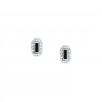 Pendientes Crystals Plateados