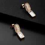 Pendientes Crystals Dorados