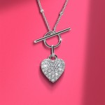 Collar Travinca Heart Silver
