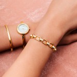 Pulsera Chess Crystal Golden