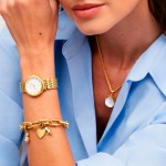 Charm Energy Girl Crystal Gold