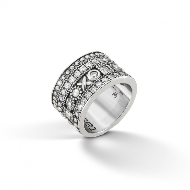 Anillo Hawaii Blanco II