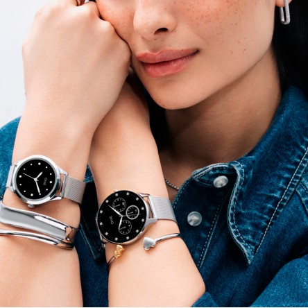 Reloj Smartwatch Slim Silver