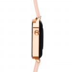 Rel�gio Smartwatch Frame Ouro Rosa Silicone