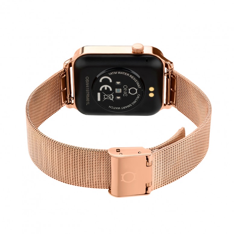 Rel�gio Smartwatch Frame Ouro Rosa