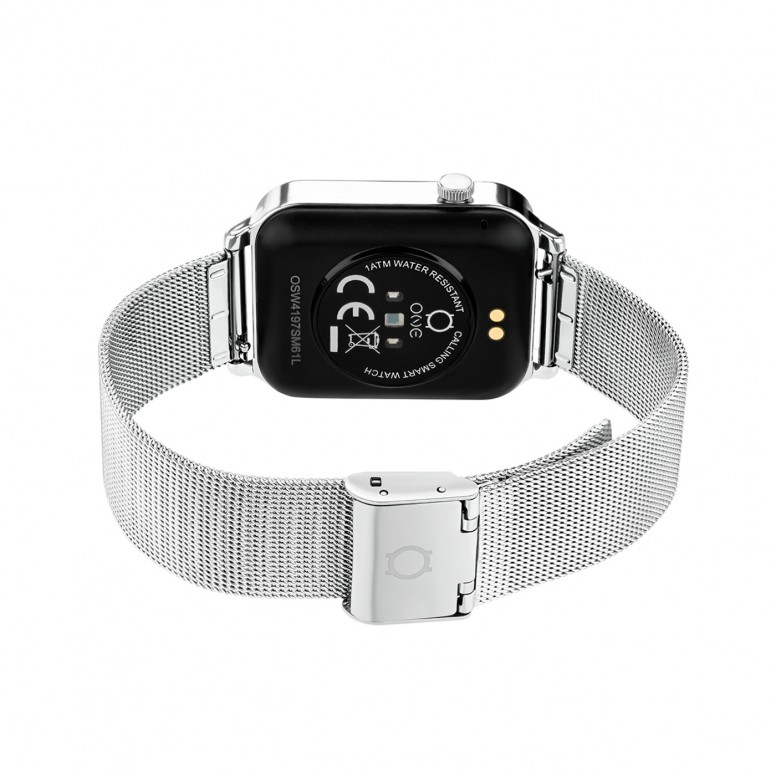 Rel�gio Smartwatch Frame Prateado