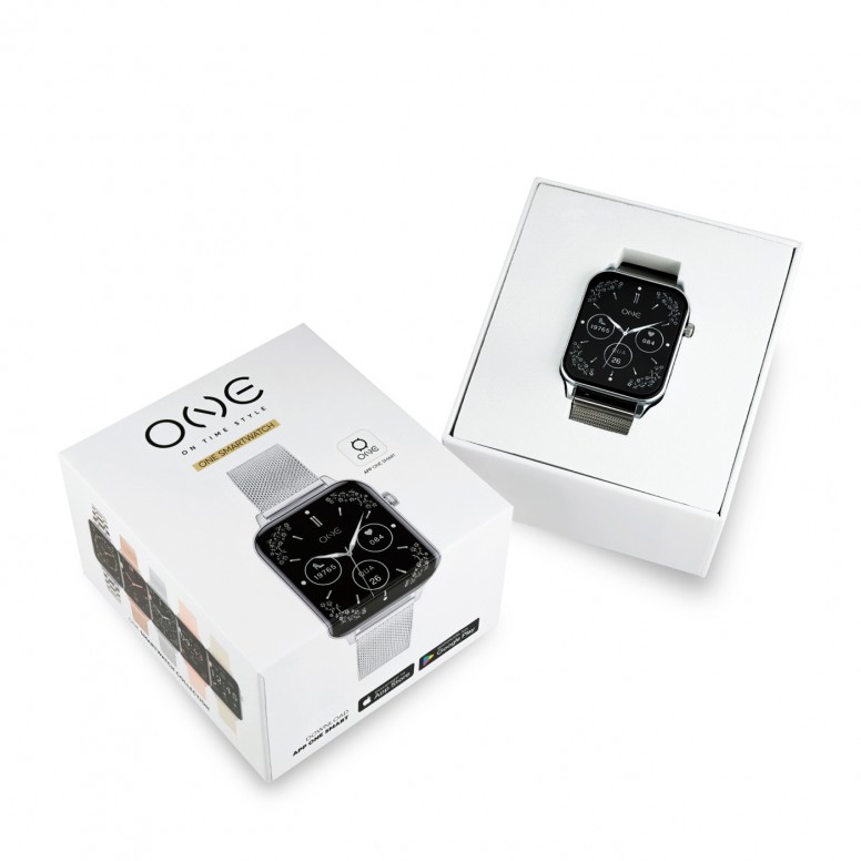 Rel�gio Smartwatch Frame Prateado