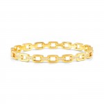 Pulsera Pretty Bangles Padlocks Dorada
