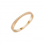 Double Cross 14K Gold Ring