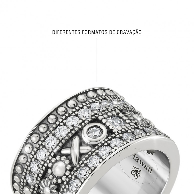 Anillo Hawaii Blanco II
