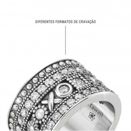 Hawaii White II Ring