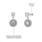 Pendientes Hawaii Blanco