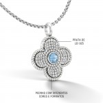 Colgante Hawaii Azul