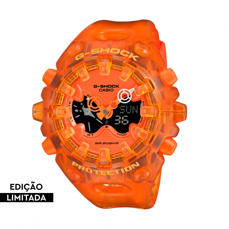 Relógio GA-V01 Laranja Ed. Limitada