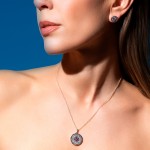 Hawaii Green and Pink Necklace
