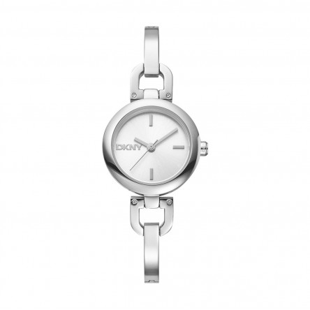 Silver Half Bangle Watch