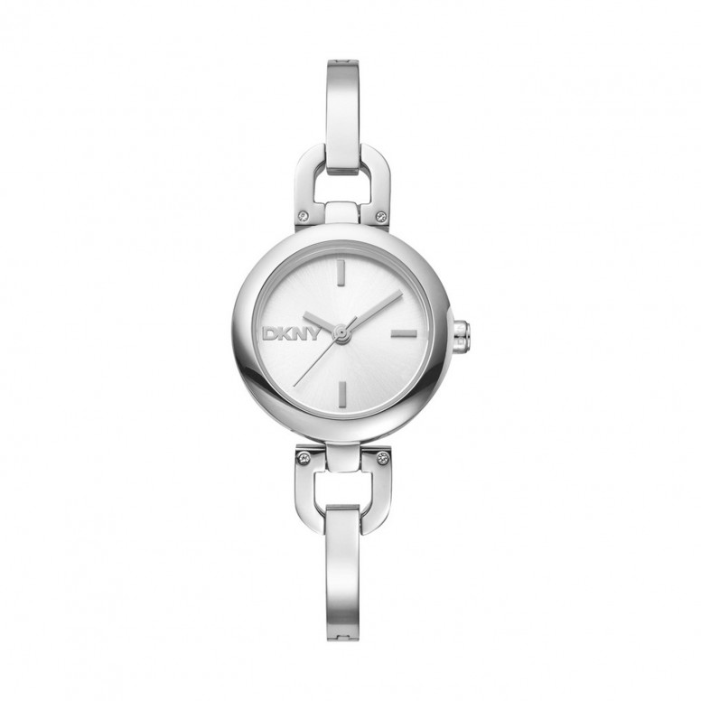 Reloj Half Bangle Plateado