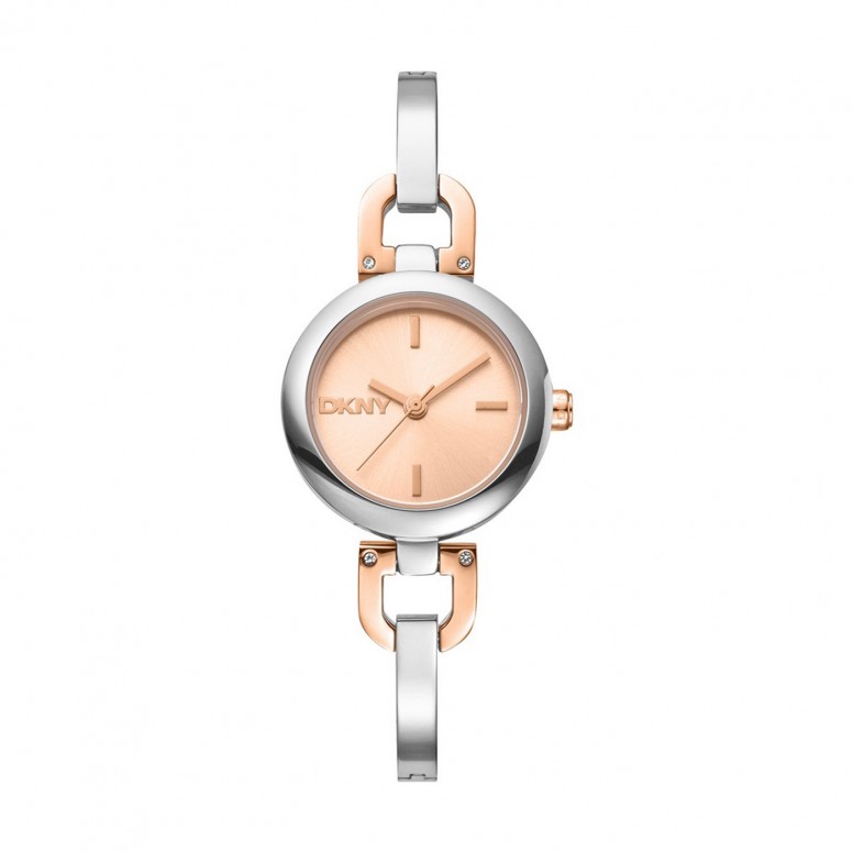 Rose Gold Half Bangle Watch