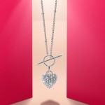 Collar Travinca Heart Silver