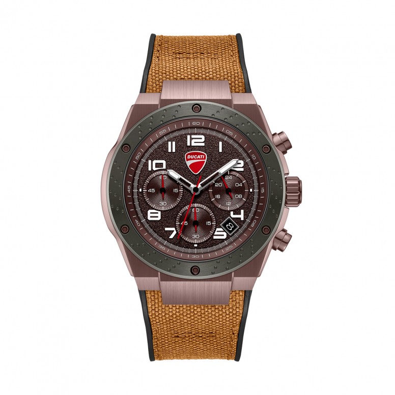 Rel�gio DTW0006 Crono Castanho