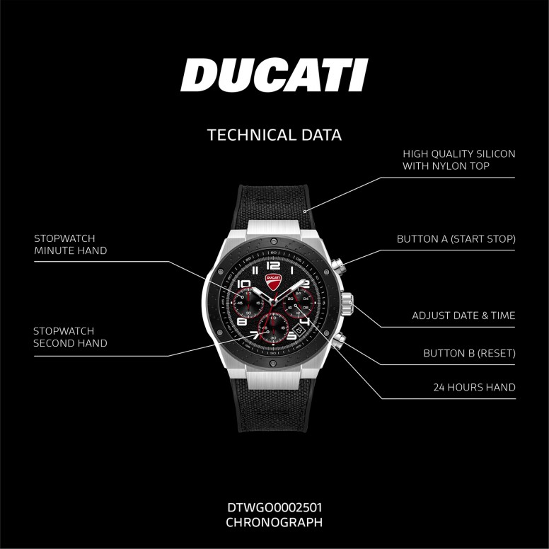 DTW0006 Chrono Black Watch