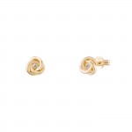 Pendientes Oro 14K Knot