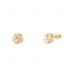 Pendientes Oro 14K Knot II