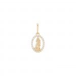 Our Lady 14K Gold Pendant