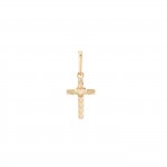 Timeless Cross II 14K Gold Pendant