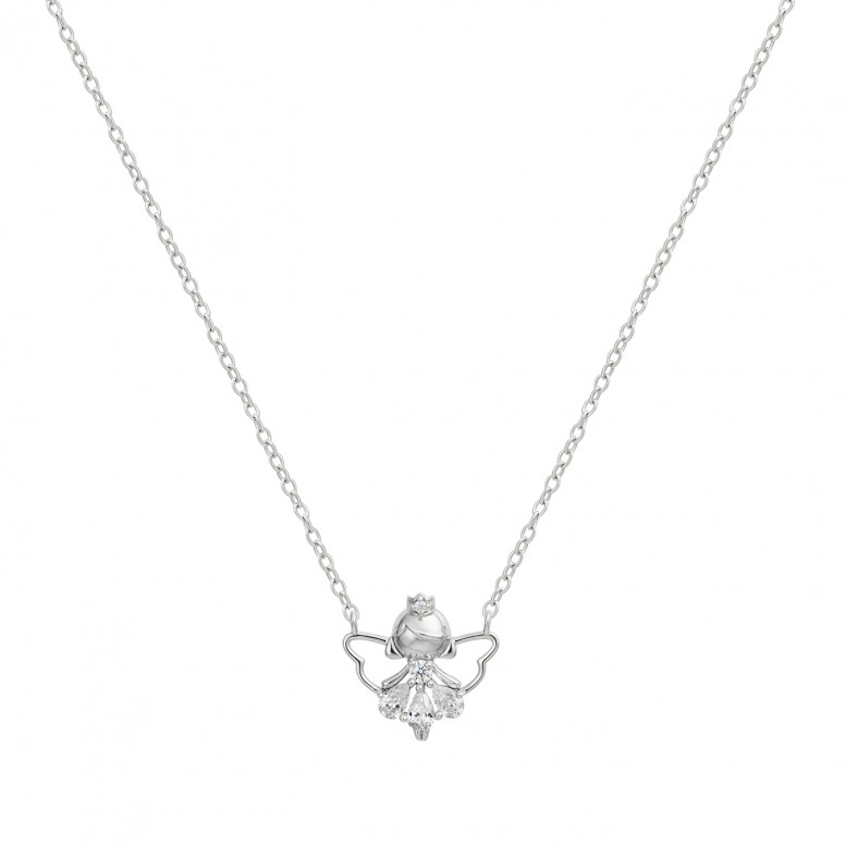 Collar Girls Fairy Silver