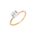 Anel Solitaire Golden