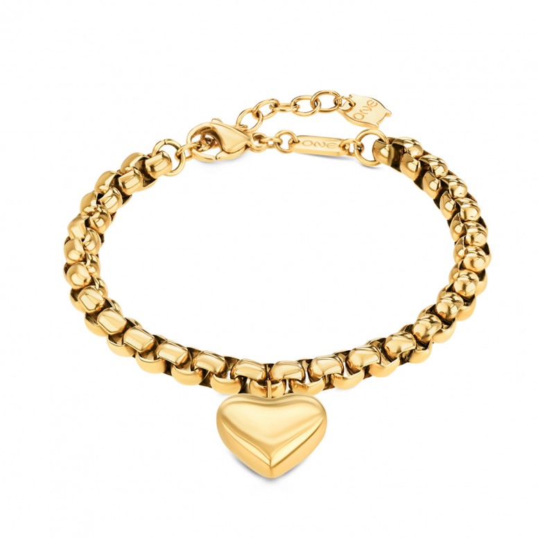 Pulseira Heartful Golden