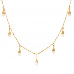 Conjunto Collar y Pendientes Sea Pearl Golden